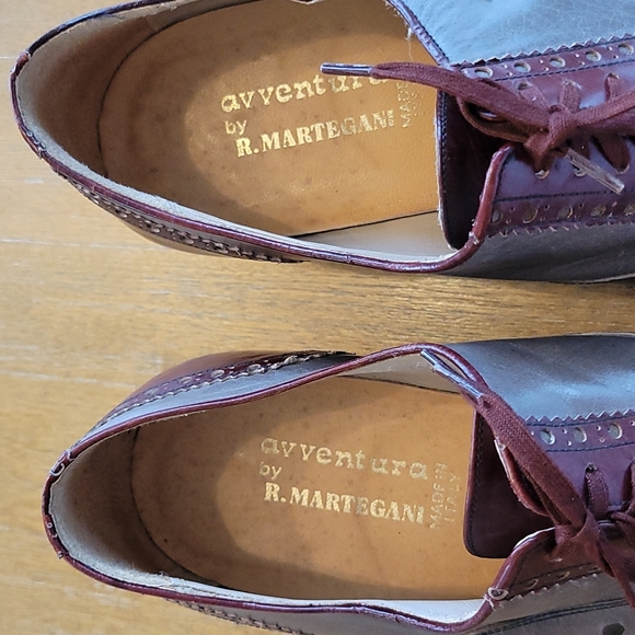 VINTAGE HANDMAND R  MARTEGANI LEATHER LACE UP  SPATS. - Picture 5 of 14